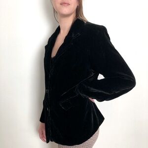 Vintage Silk Velvet Blazer, Alfred Dunhill